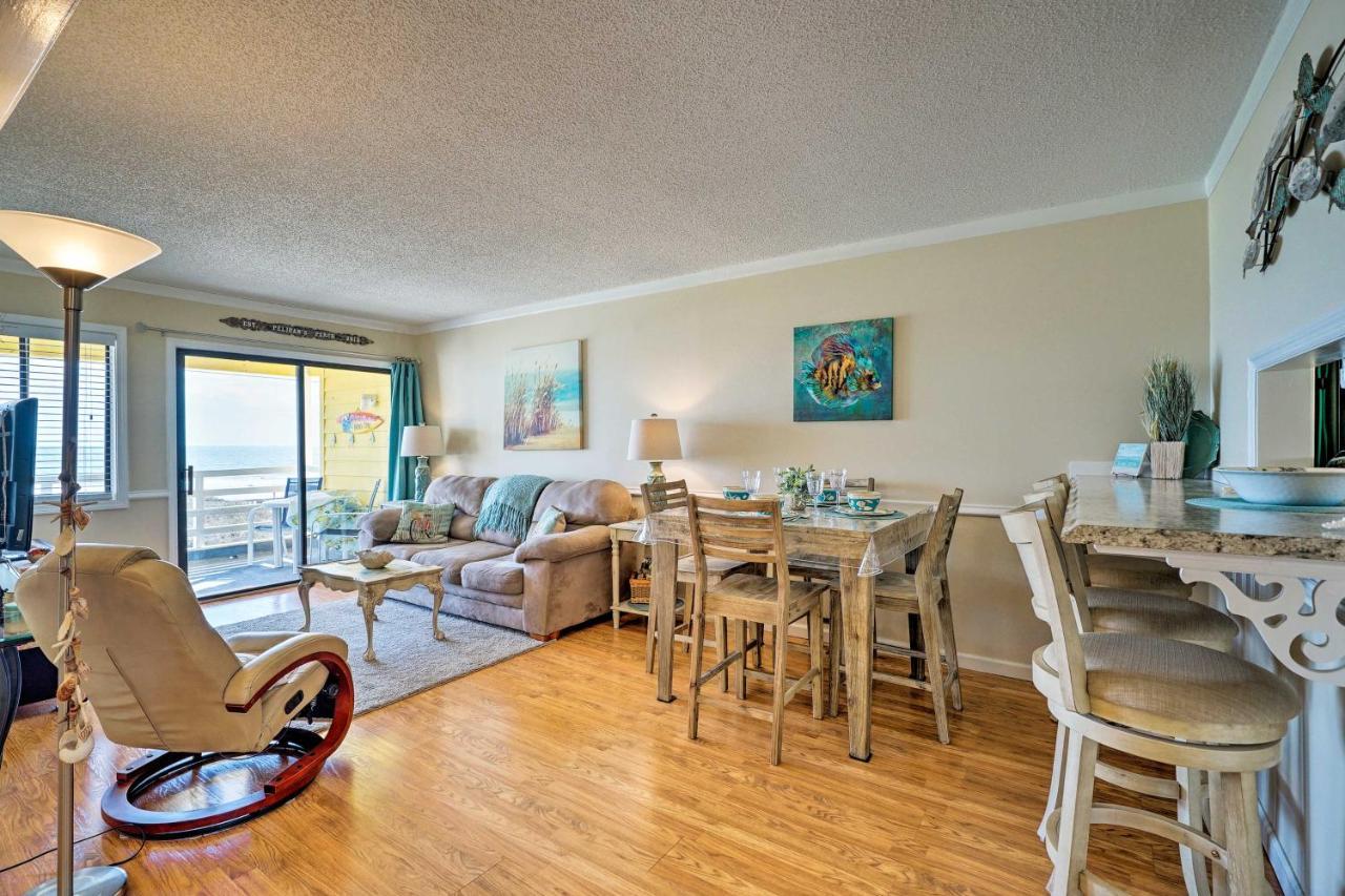 Apartamento Breezy Beach Retreat With 180-Degree Ocean Views! Carolina Beach Exterior foto