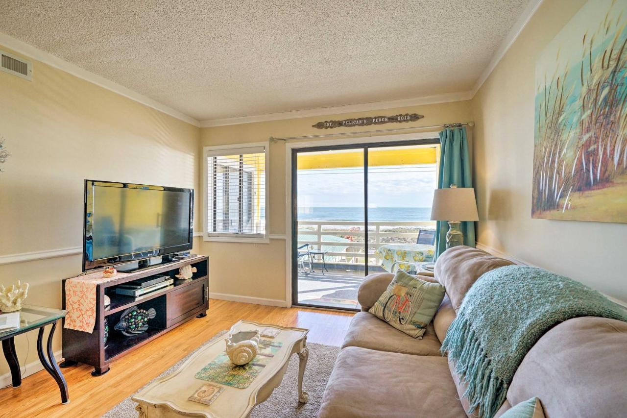 Apartamento Breezy Beach Retreat With 180-Degree Ocean Views! Carolina Beach Exterior foto