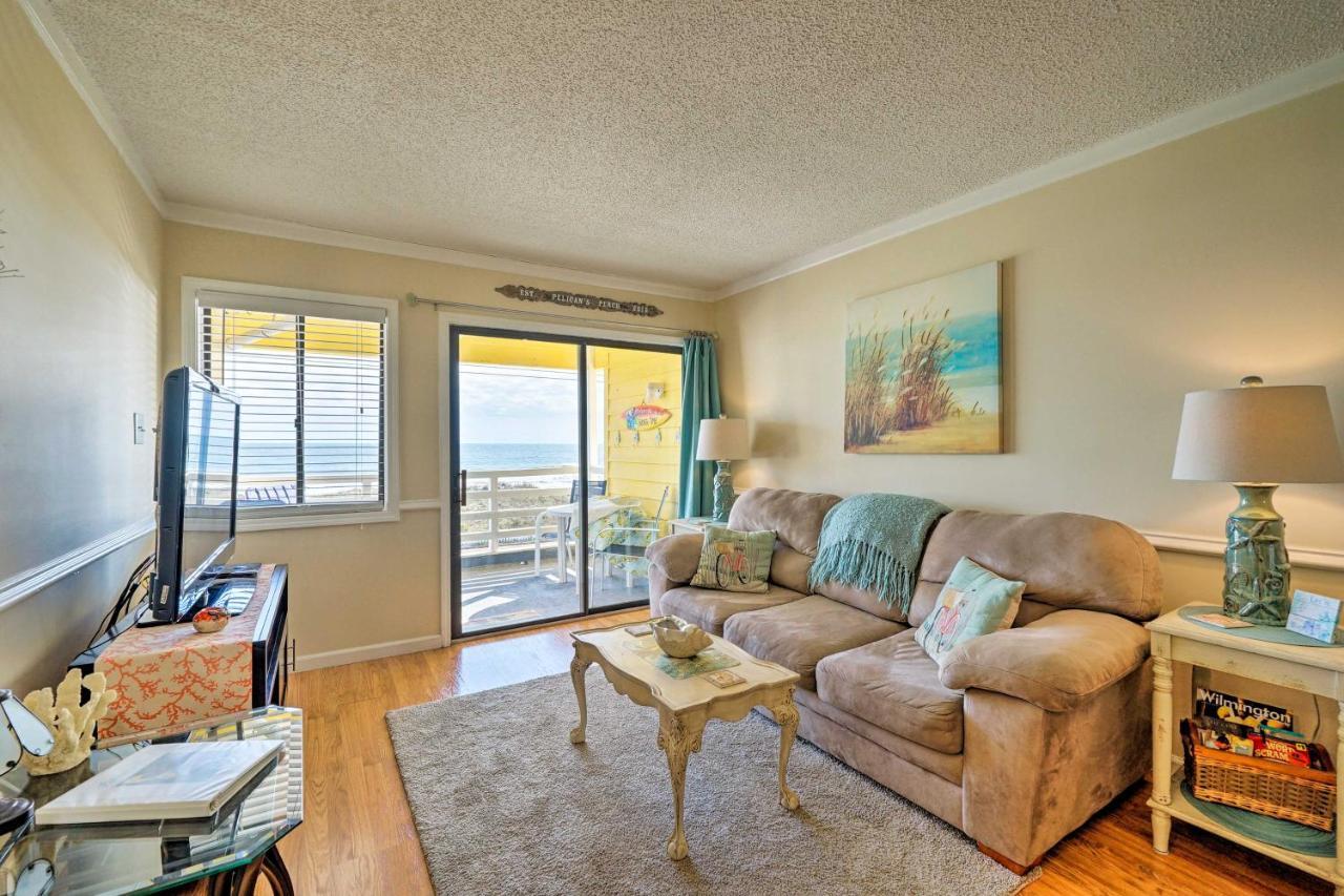 Apartamento Breezy Beach Retreat With 180-Degree Ocean Views! Carolina Beach Exterior foto